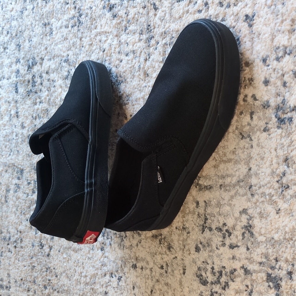 Vans Classic Black Slip-Ons - Picture 2 of 6